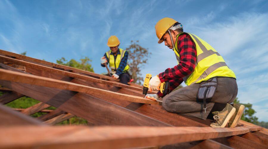 Professional New roof installation in Stetson, ME